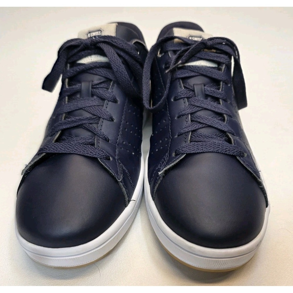 Mens Size 10 K-Swiss Court Casper Tennis Sneakers Navy Blue - Picture 5 of 10